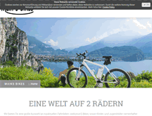 Tablet Screenshot of maiks-bikes.de